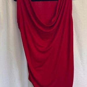 41 Hawthorne Red Sleeveless Shirt